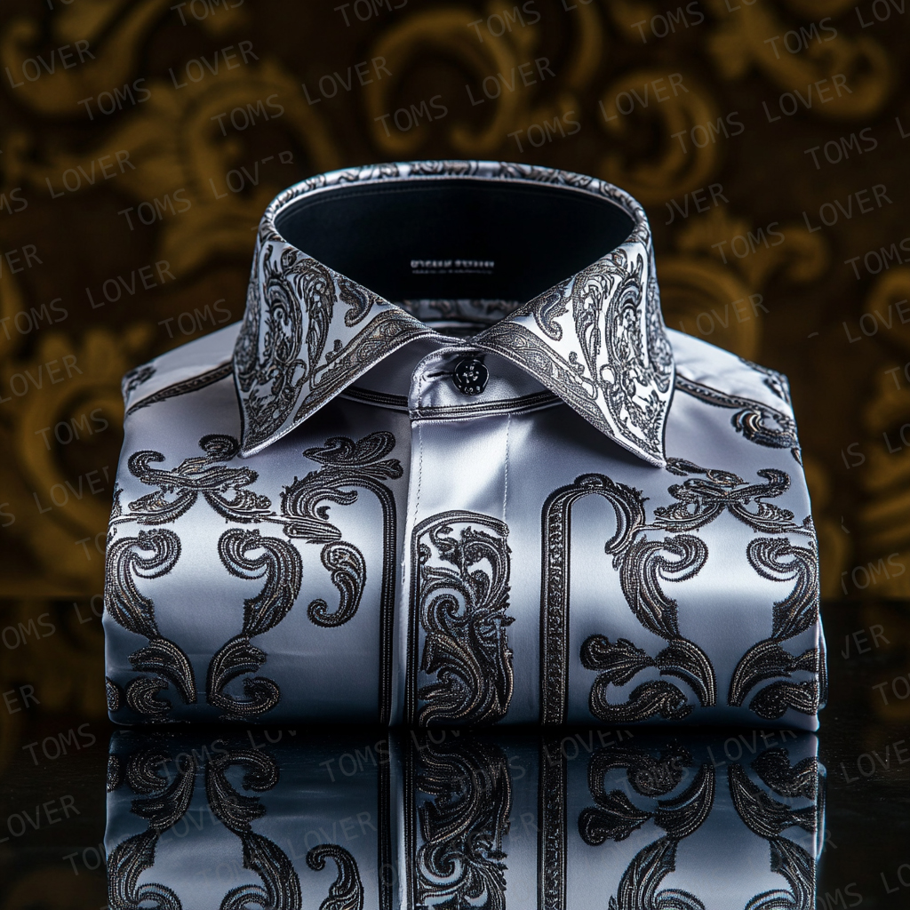 Luxury Court-Inspired Shirt for the Modern Gentleman