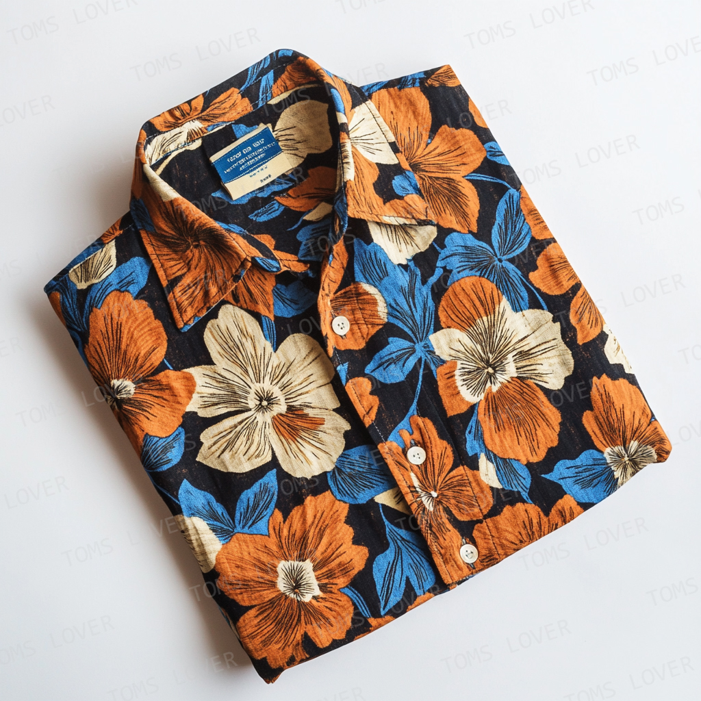 Floral print shirt for men