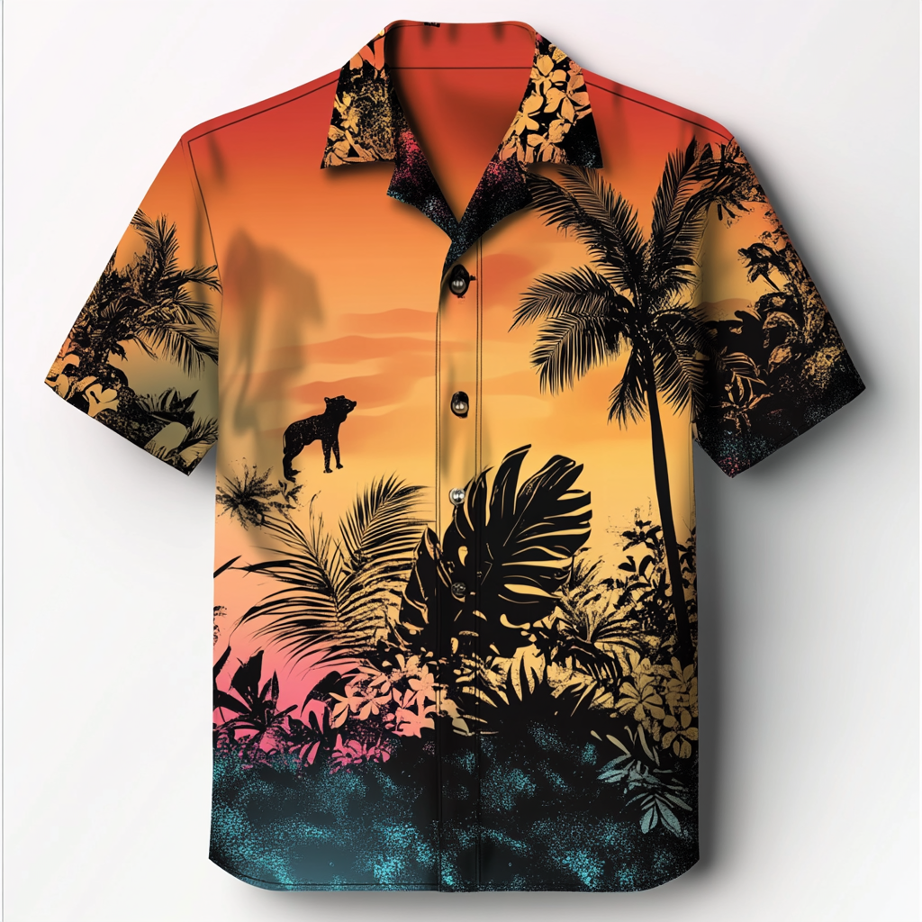 Cotton Casual Resort Hawaiian Shirt