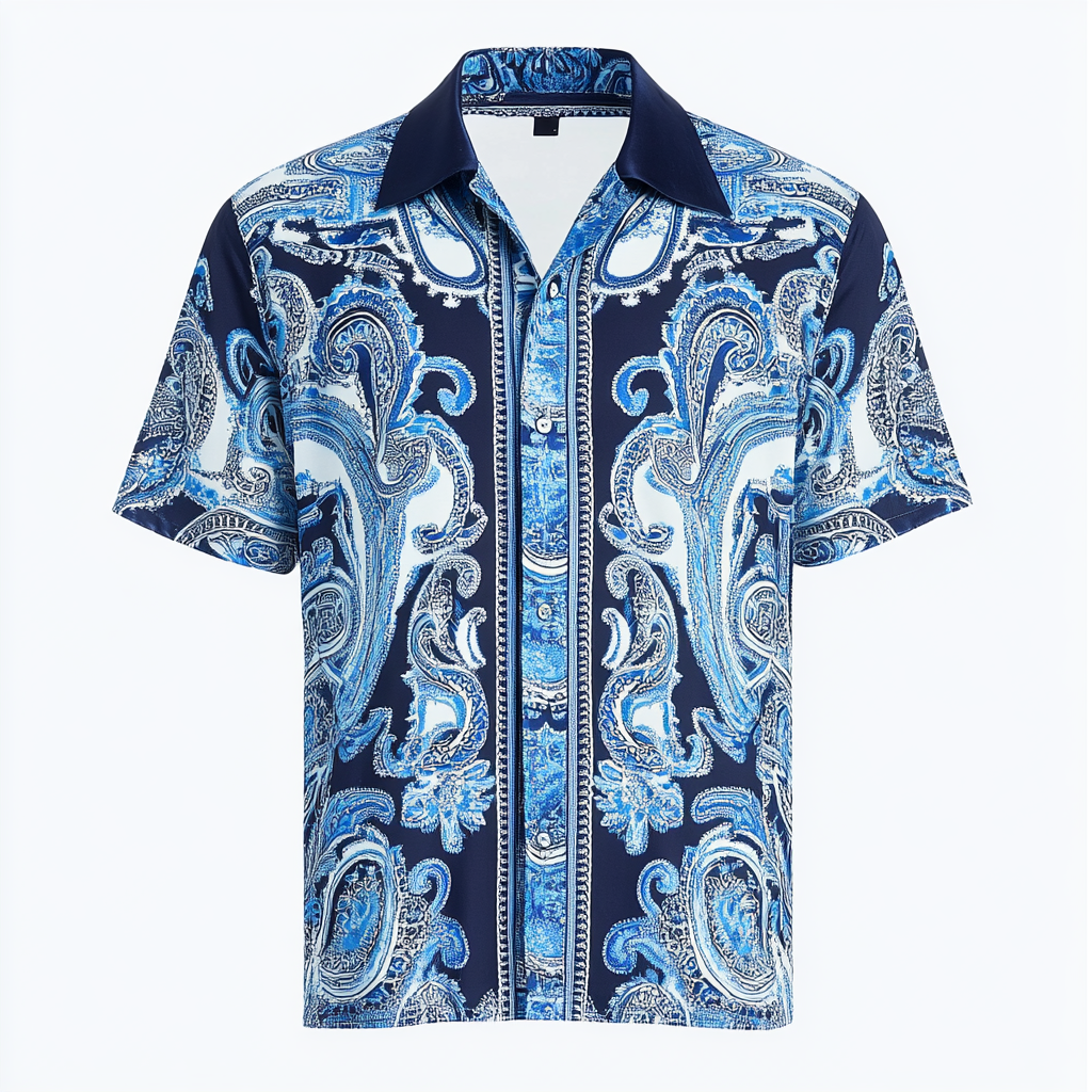 Cotton Casual Resort Hawaiian Shirt