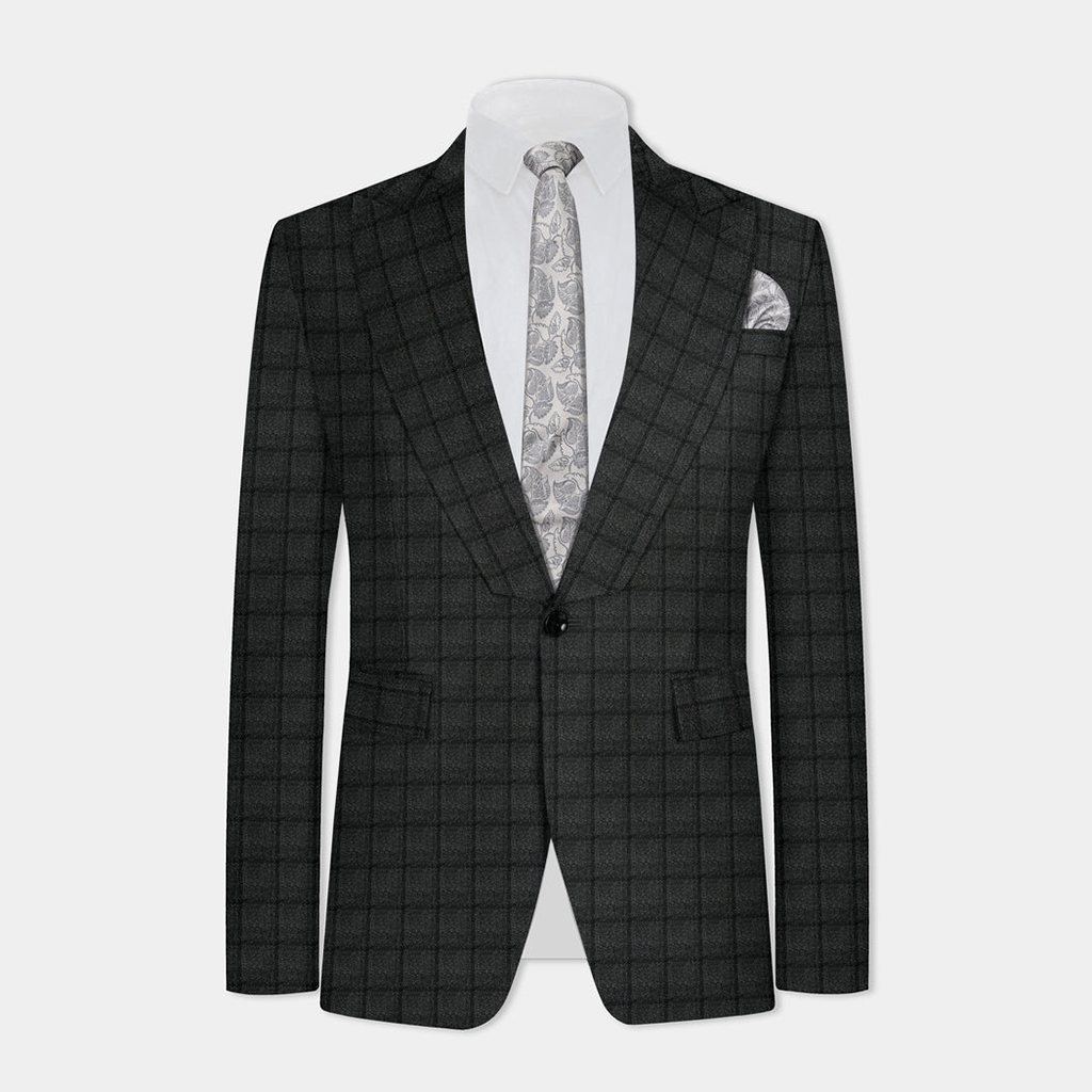 TomsloverMen's Casual Blazer Jacket Blazer Regular Fit  Single Breasted One-button 