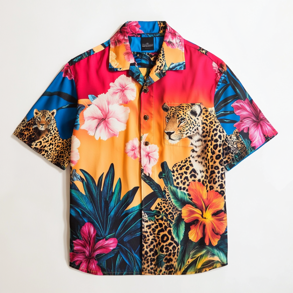 Cotton Casual Resort Hawaiian Shirt