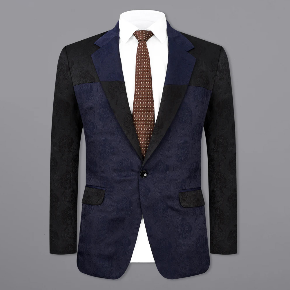 TomsloverMen's Casual Blazer Jacket Blazer Regular Fit  Single Breasted One-button 