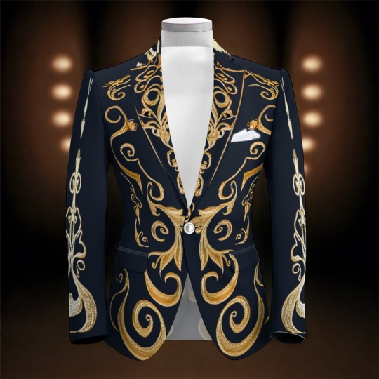 Paisley Art Print Hoodie Men