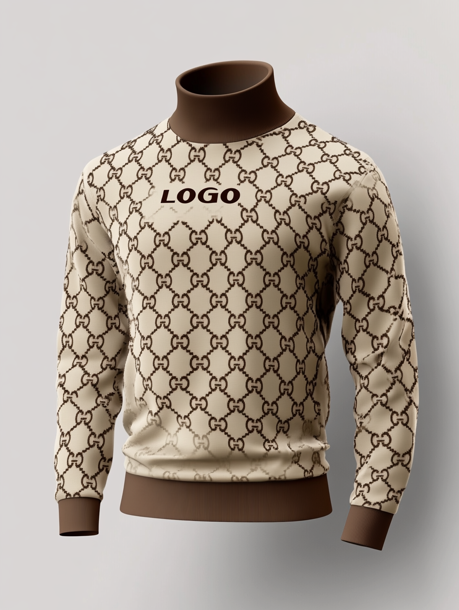 Men's Turtleneck Sweater Business Casual