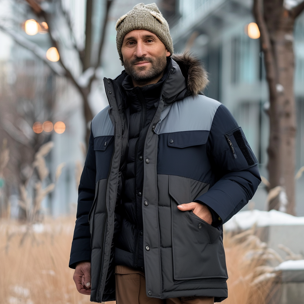 Windproof waterproof Parka jackets Parker coat