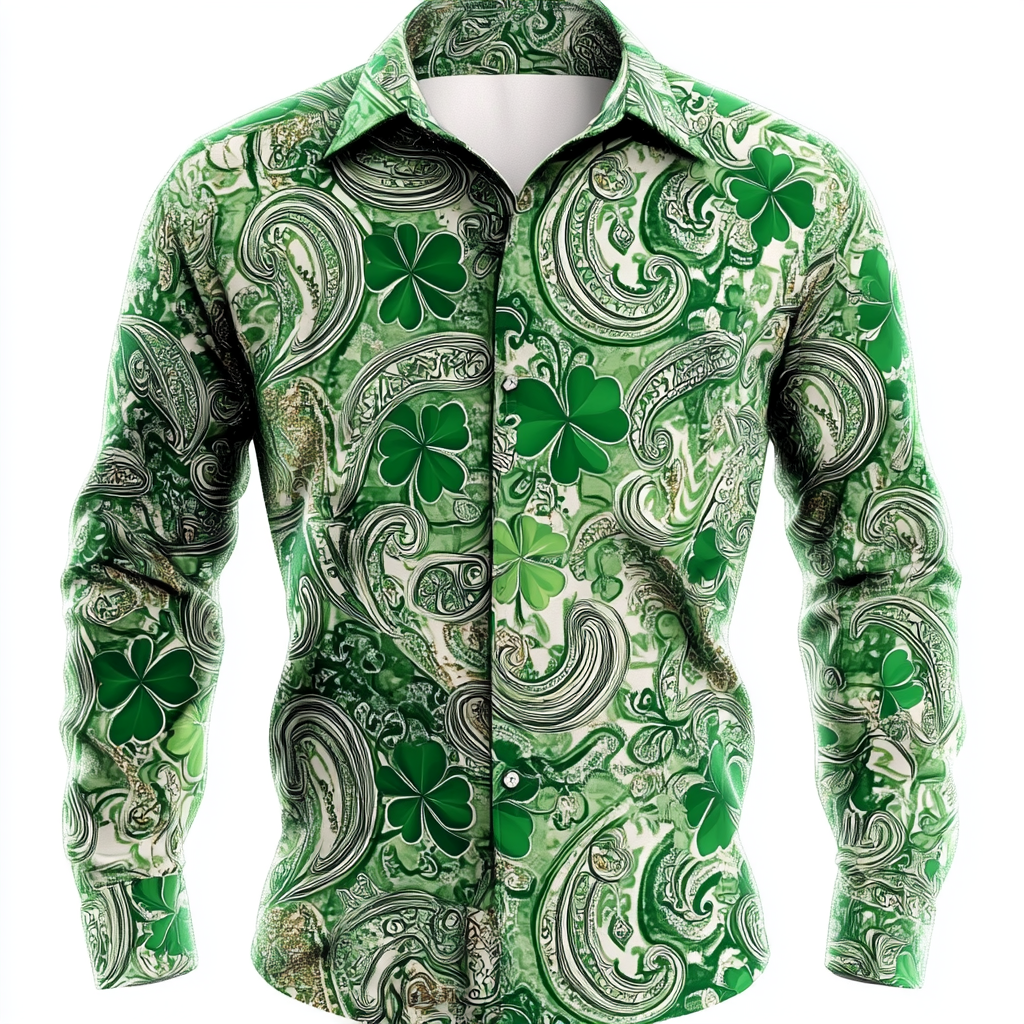 St. Patrick's Day Printed Shirt