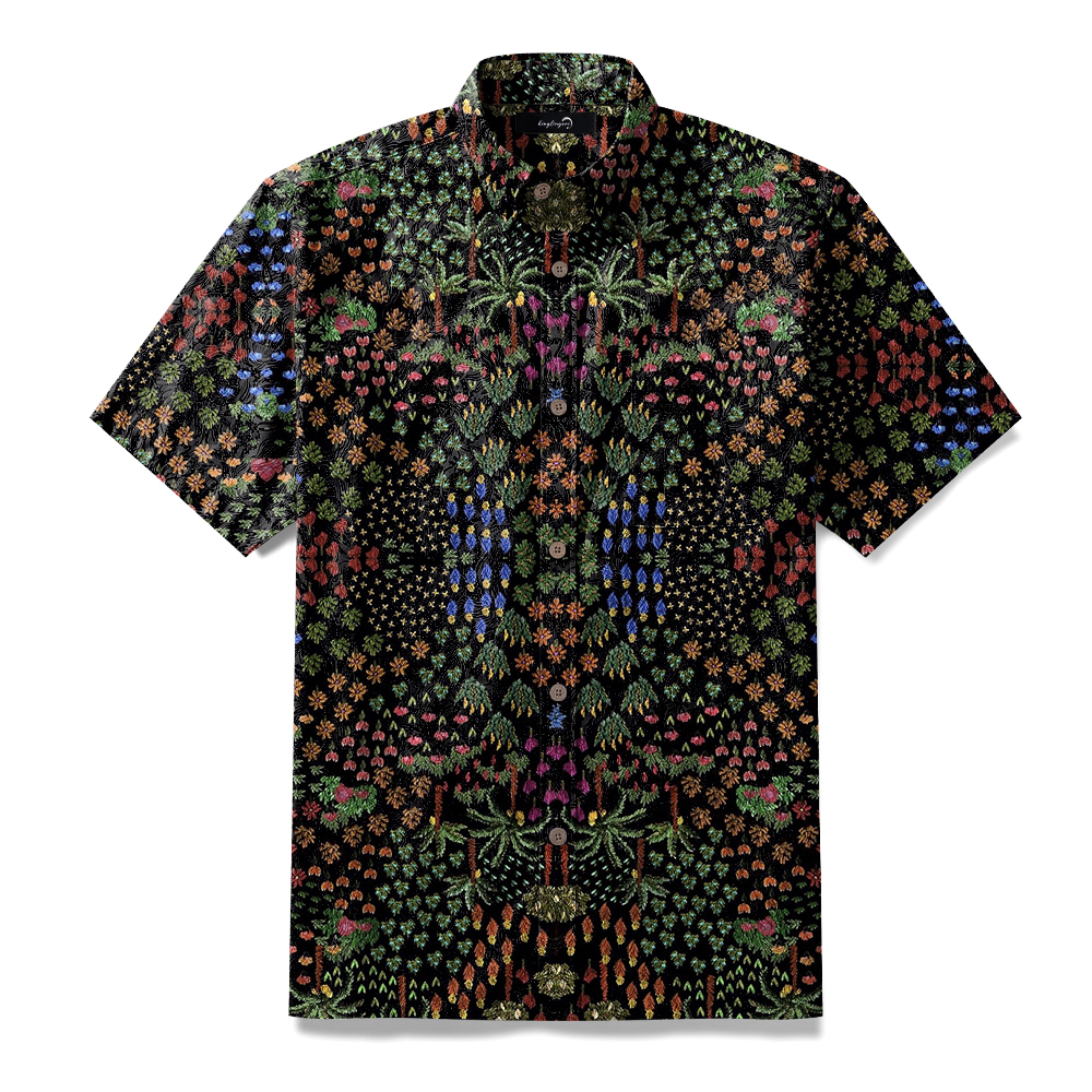 Artistic painting fashionable unique print shirt