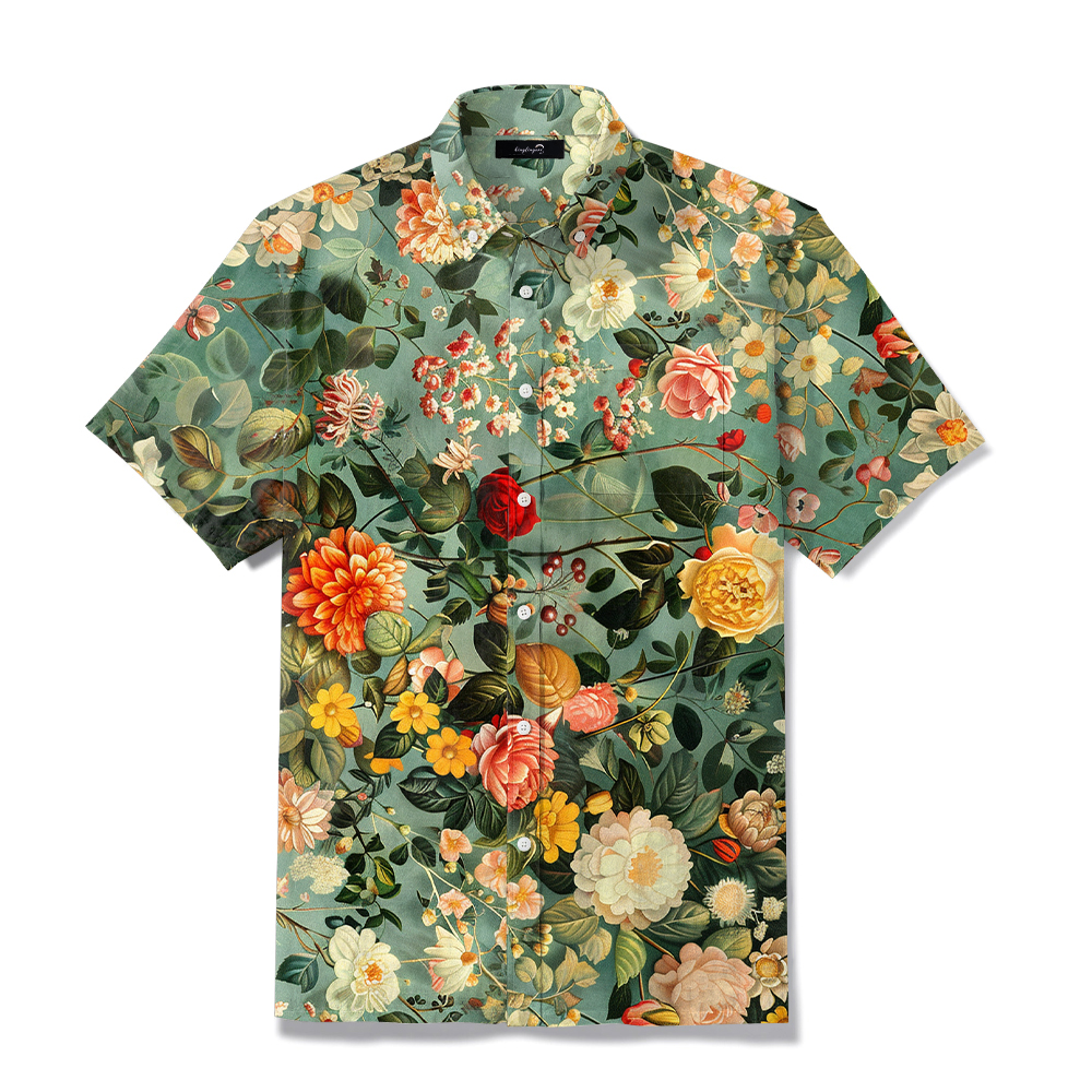 TomsloverTropical Print Hawaiian Shirts