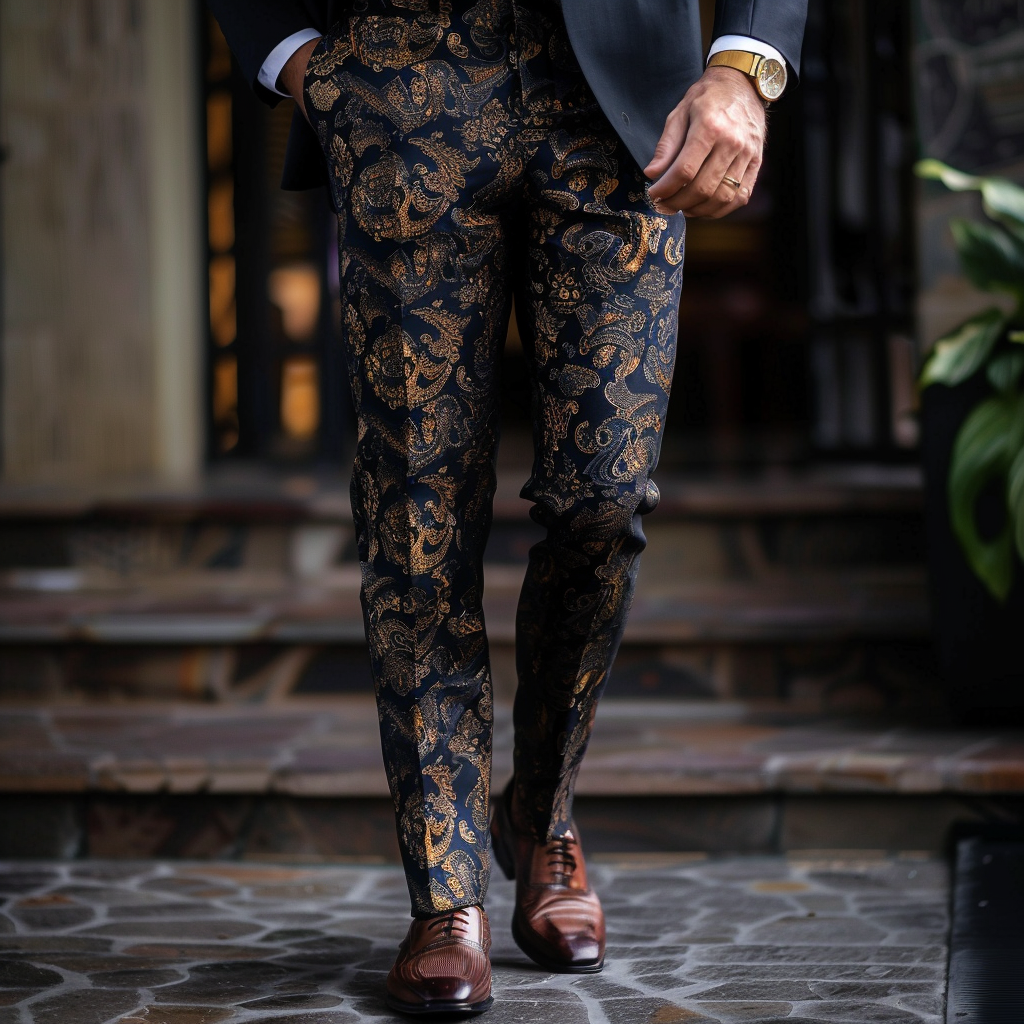 TomsloverPrint Trousers - Stylish & Unique