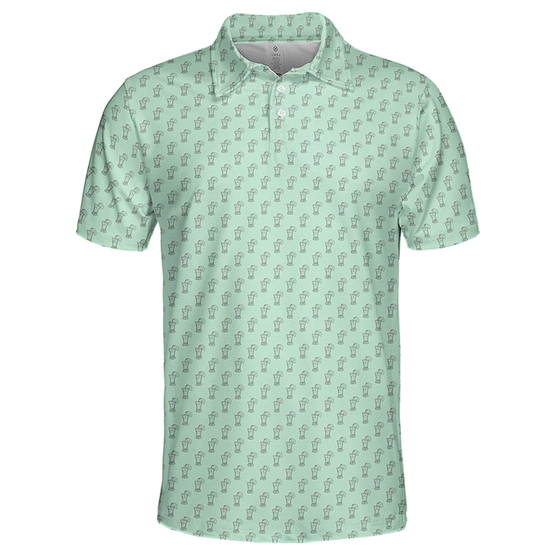 Unique Print Polo Shirt
