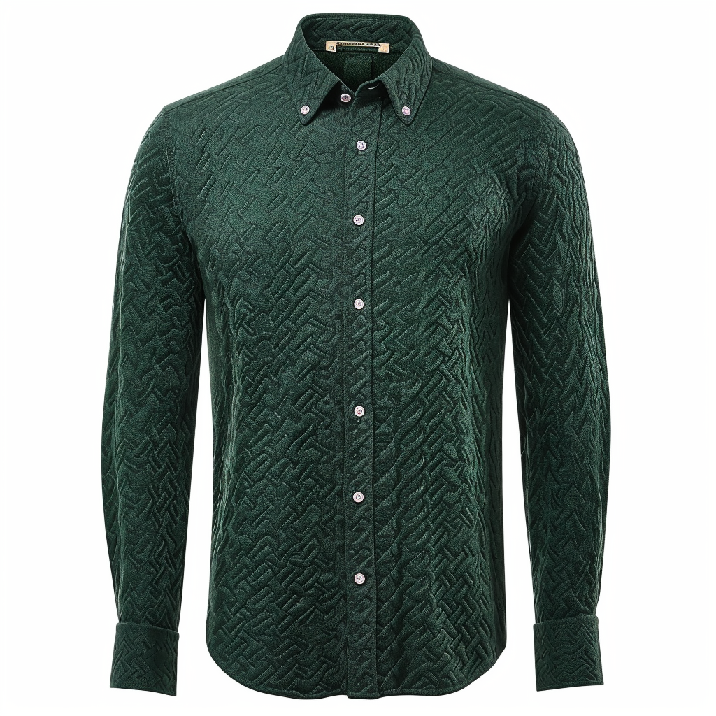 Men's Printed Shirt Woven Pattern