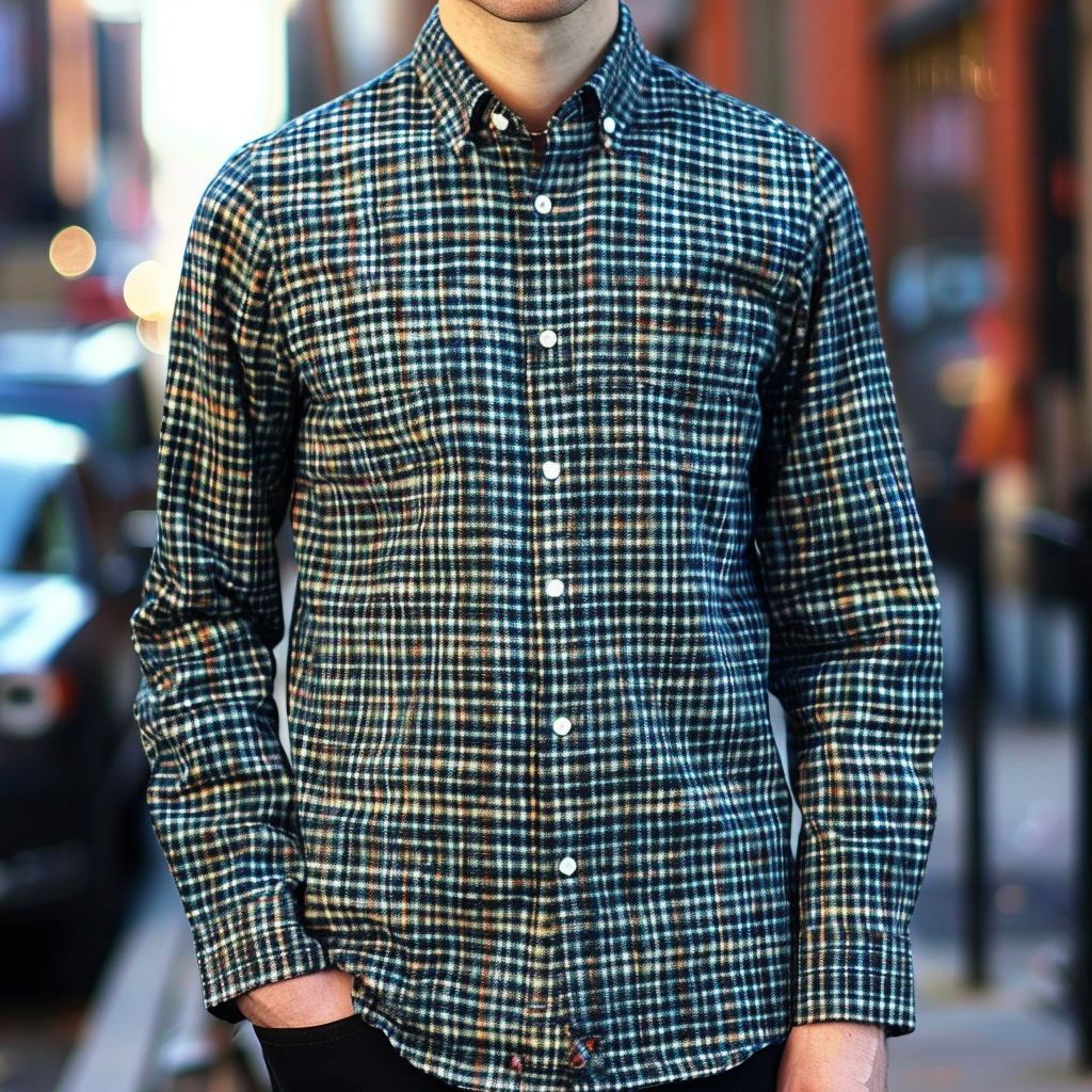 Men's Printed Shirt Woven Pattern