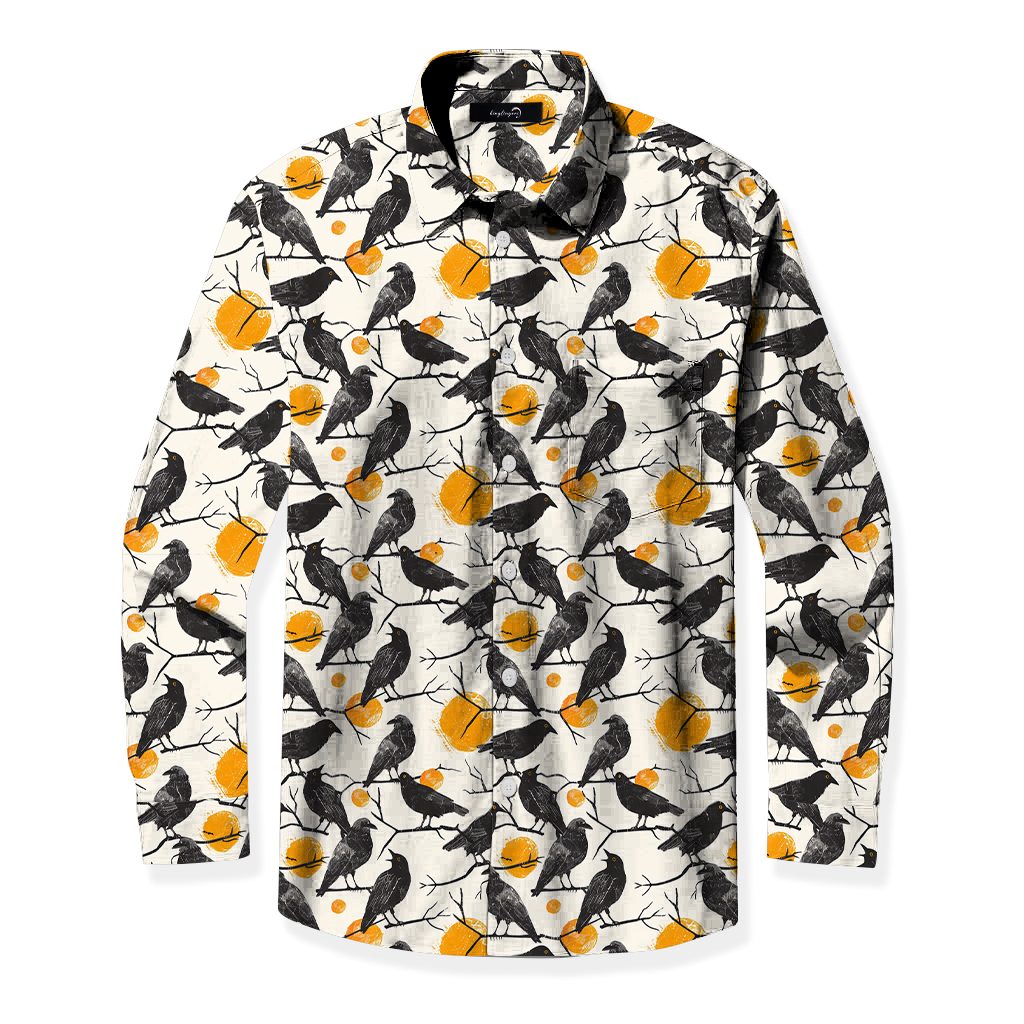 TomsloverHalloween Horror Dark Crow Shirt