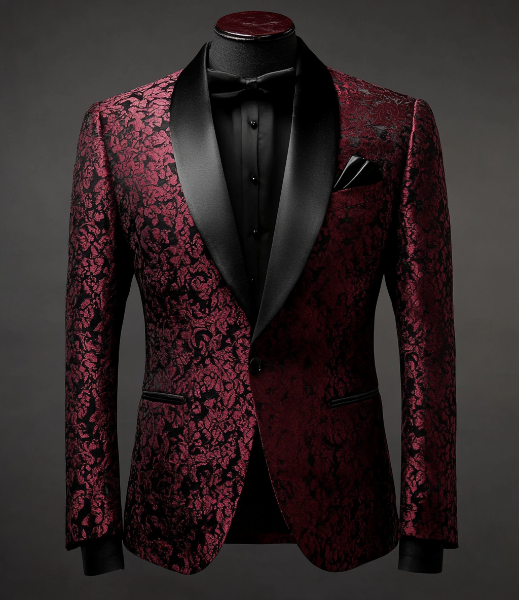 TomsloverMen's Halloween Casual Blazer Jacket Blazer Regular Fit  Single Breasted One-button 