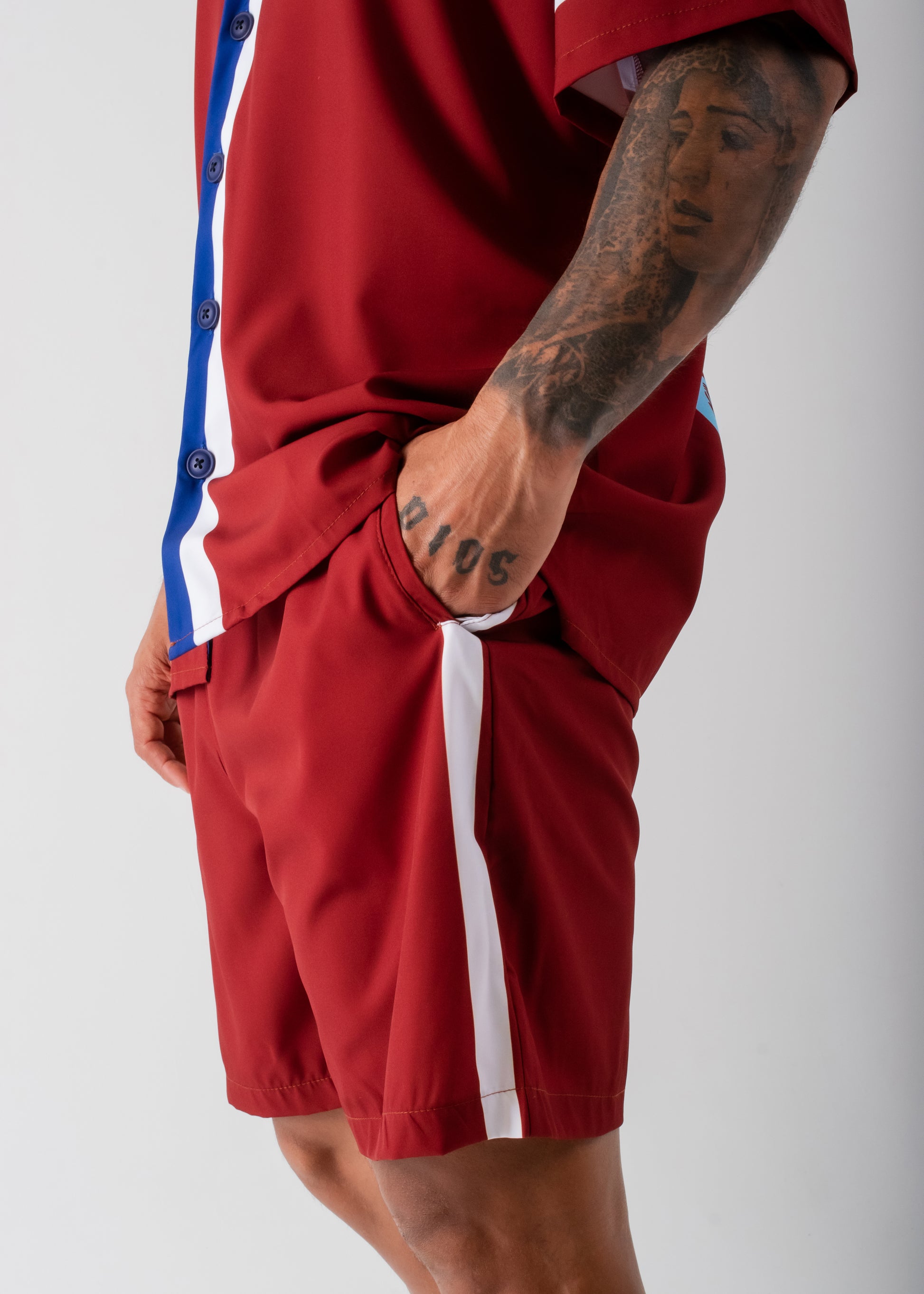 Men's Short-sleeved shirt set