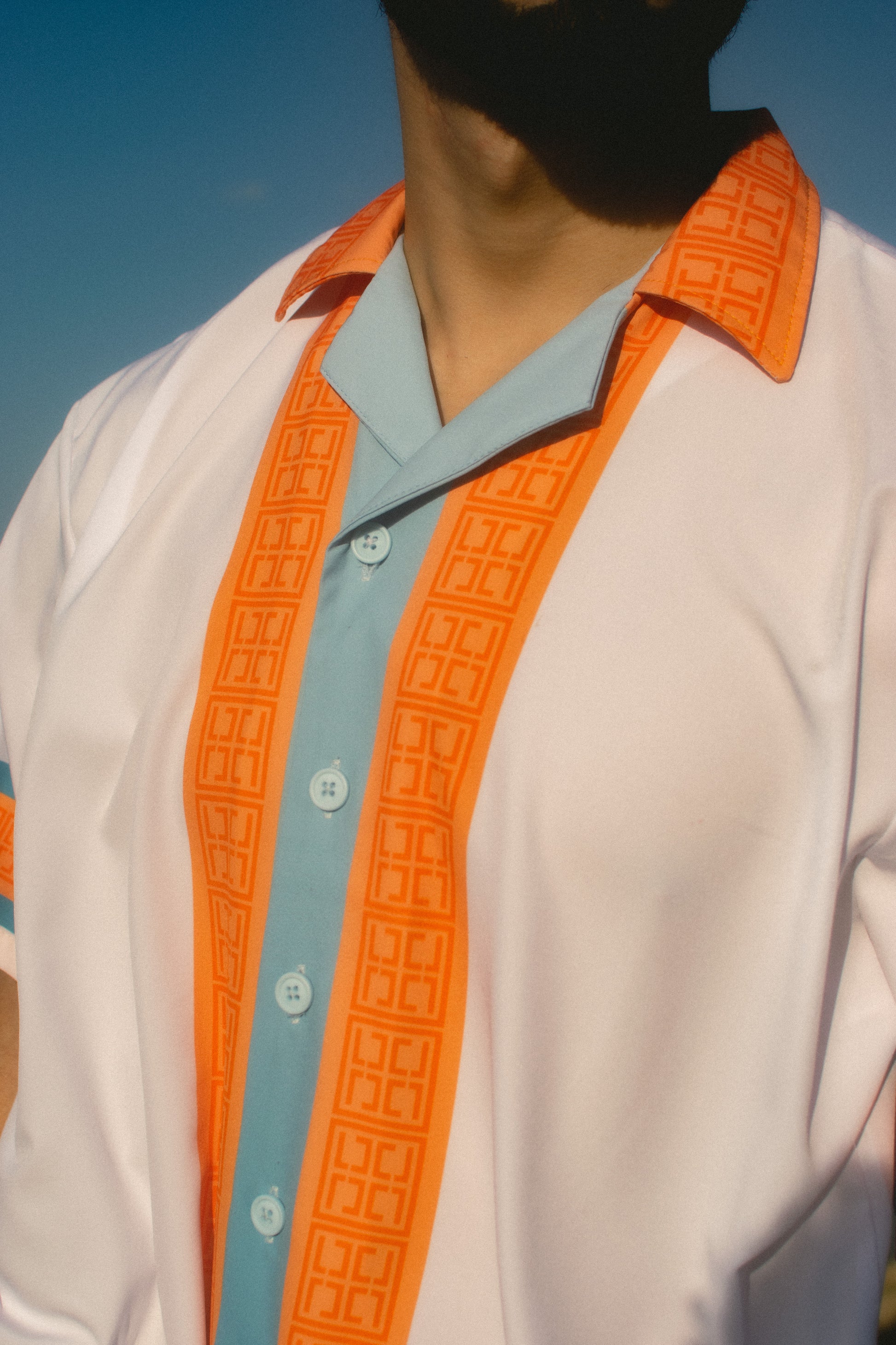 Men's Short-sleeved shirt set