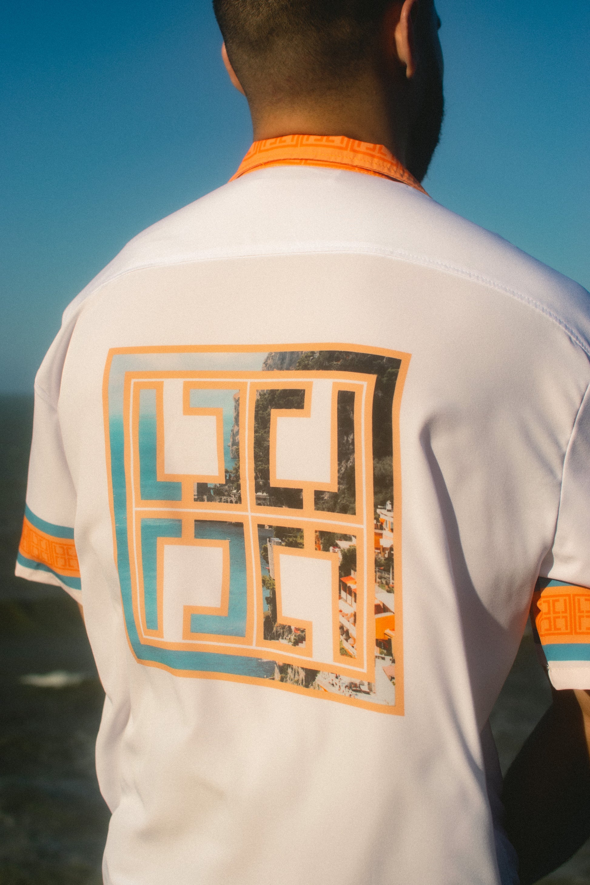 Men's Short-sleeved shirt set