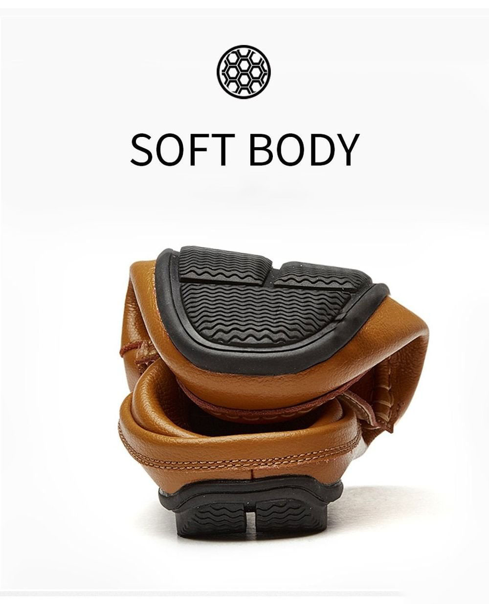 TomsloverMen's Genuine Leather Loafers Casual Flat Shoes