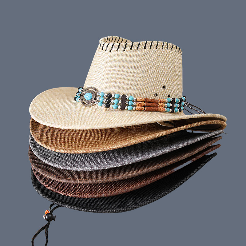 Western Classic Retro Outdoor All-match Men's Fashion Cowboy Hat