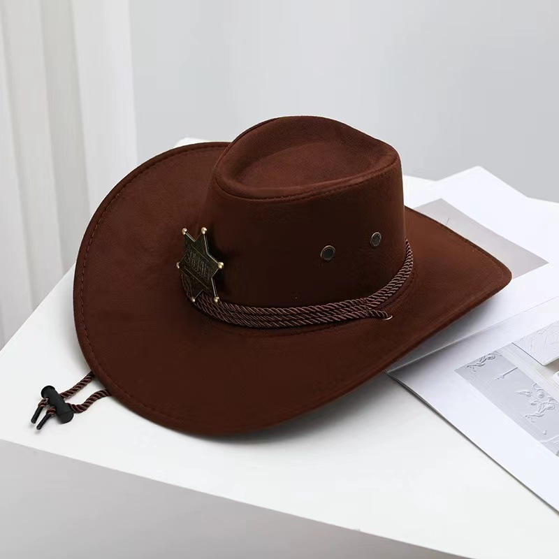 Western Classic Retro Outdoor All-match Men's Fashion Cowboy Hat