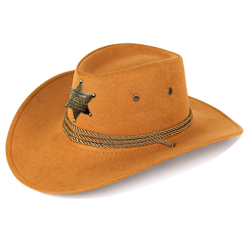 Western Classic Retro Outdoor All-match Men's Fashion Cowboy Hat