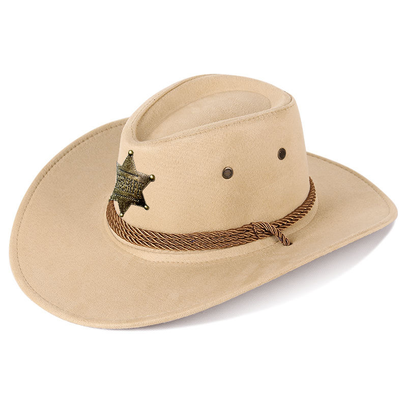 Western Classic Retro Outdoor All-match Men's Fashion Cowboy Hat