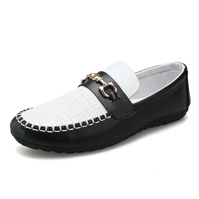 Men's Genuine Leather Loafers Casual Flat Shoes