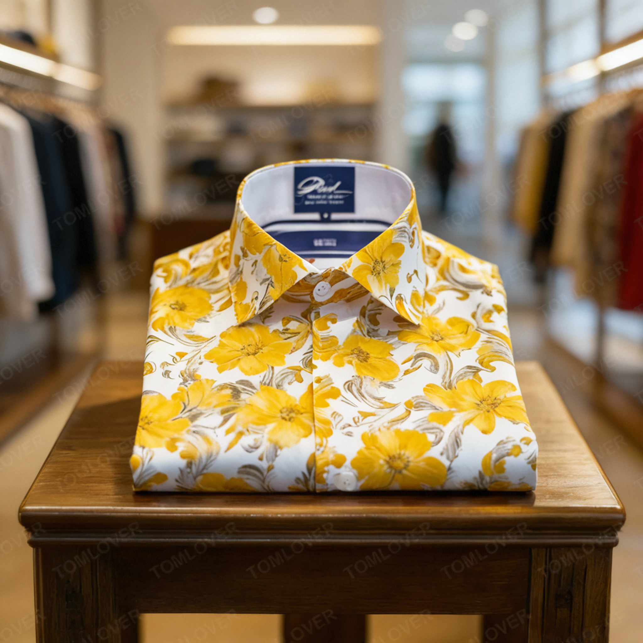 Men's Satin Luxe Long Sleeve Button Down Shirt