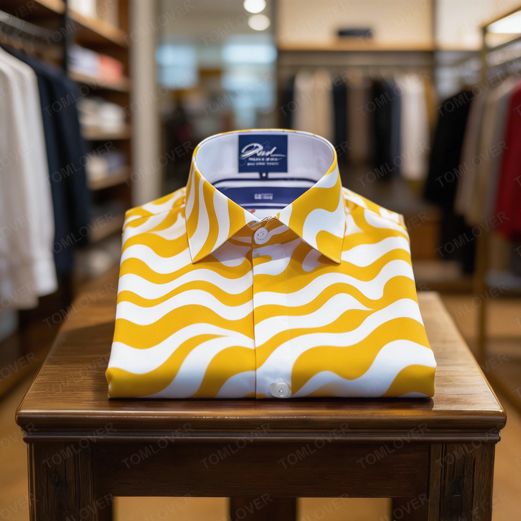 Men's Satin Luxe Long Sleeve Button Down Shirt