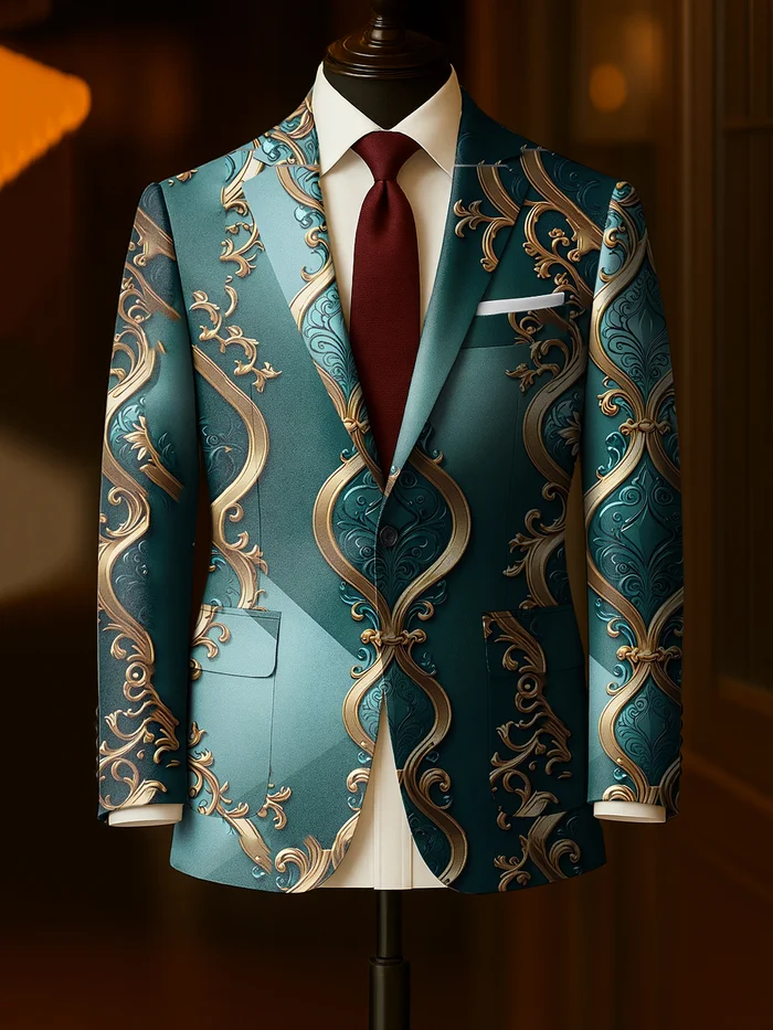 Men's Business Casual  Suit Outerwear