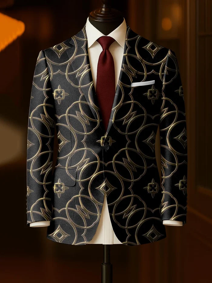 Men's Business Casual  Suit Outerwear