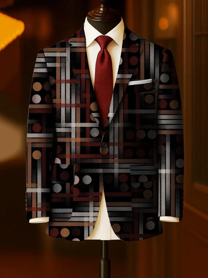 Men's Business Casual  Suit Outerwear