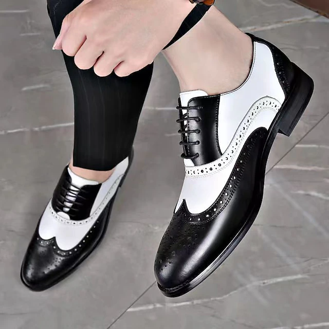 British style brogue carved retro men's business formal casual leather shoes suit banquet shoes single leather shoes men