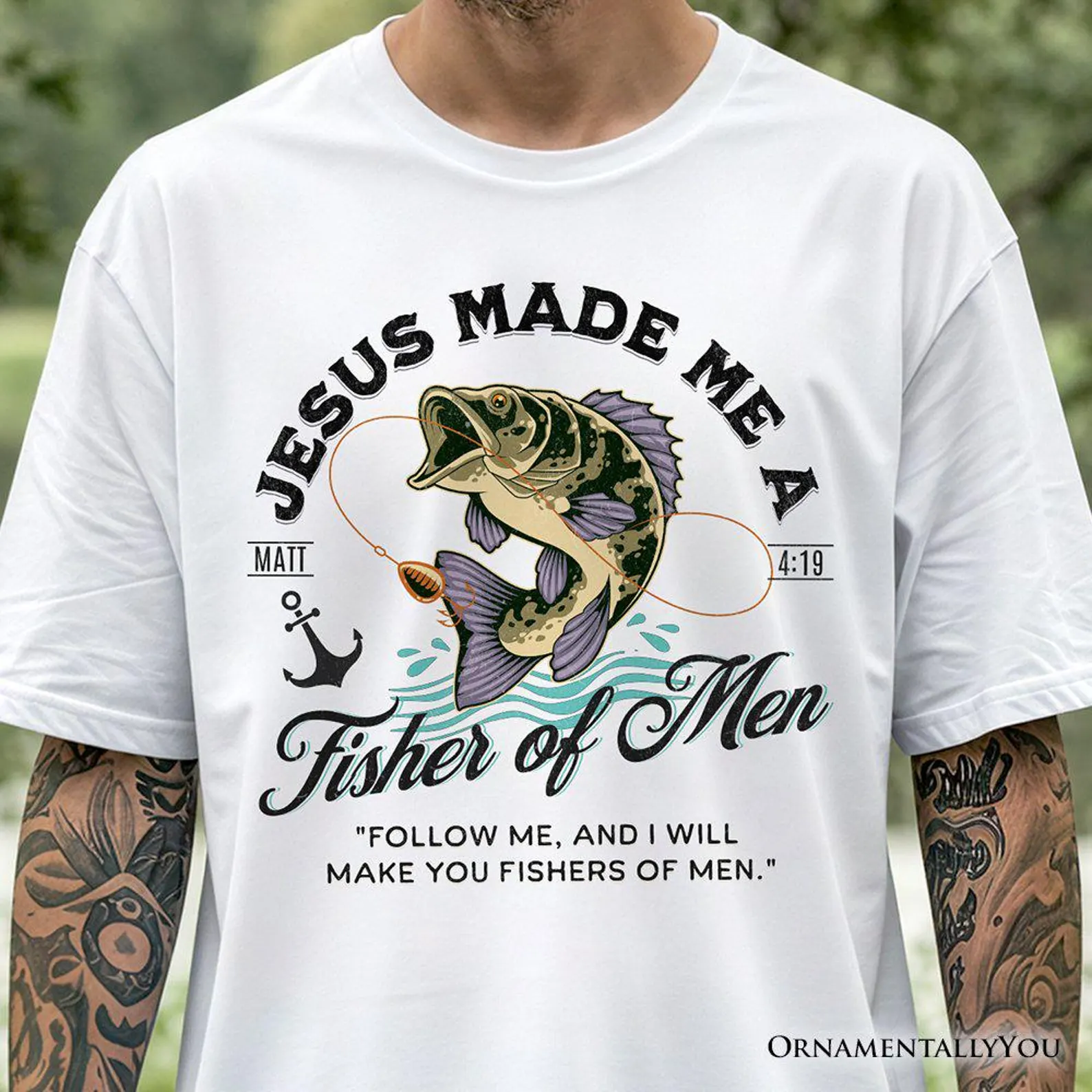 Men's casual short-sleeved pullover  Printed Tee shirt