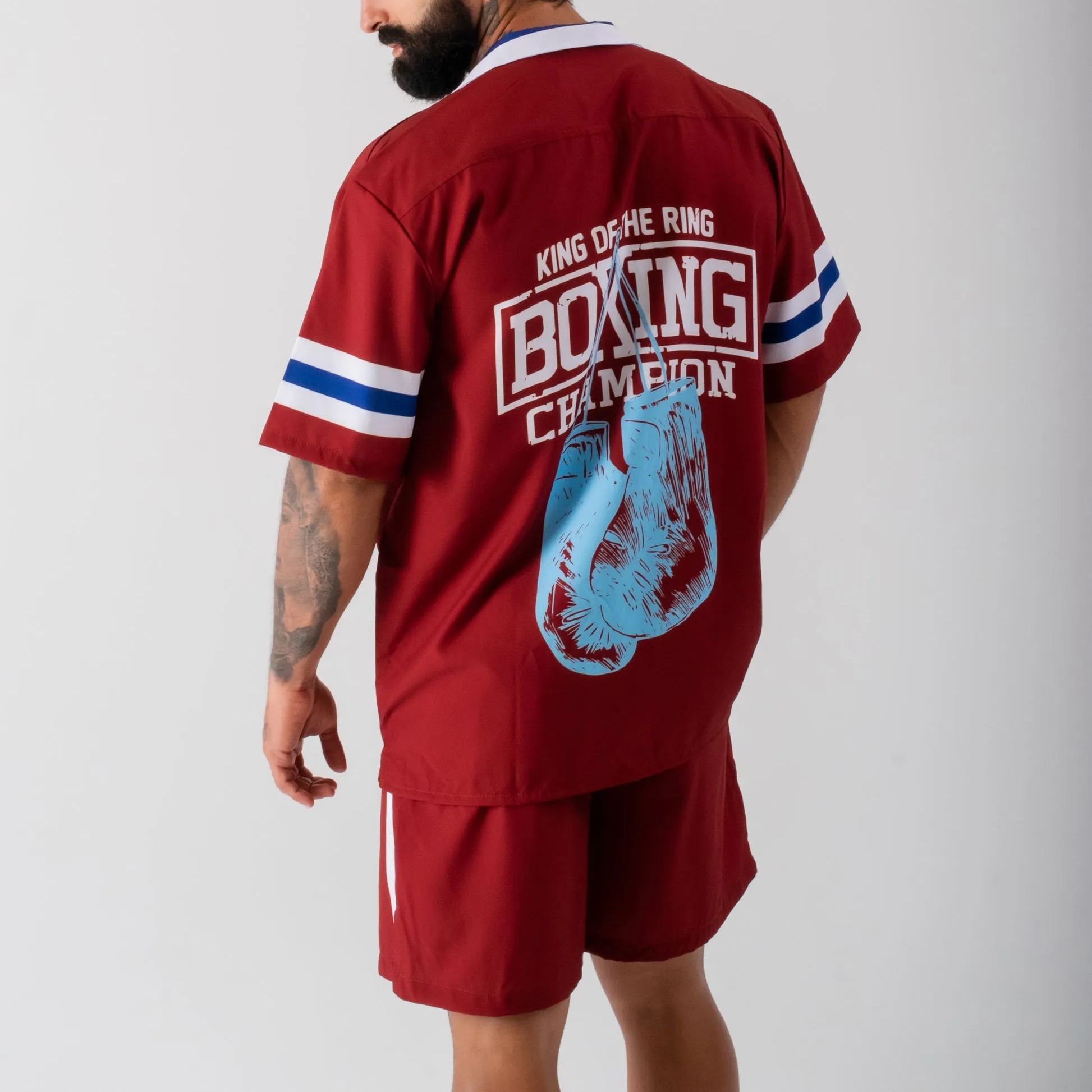 Men's Short-sleeved shirt set