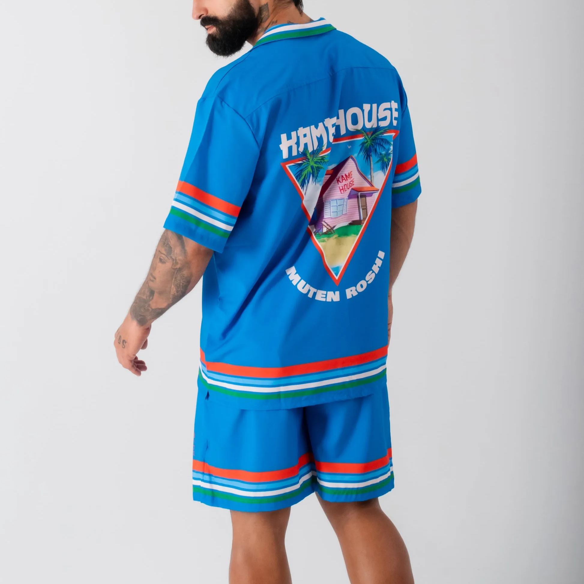 Men's Short-sleeved shirt set