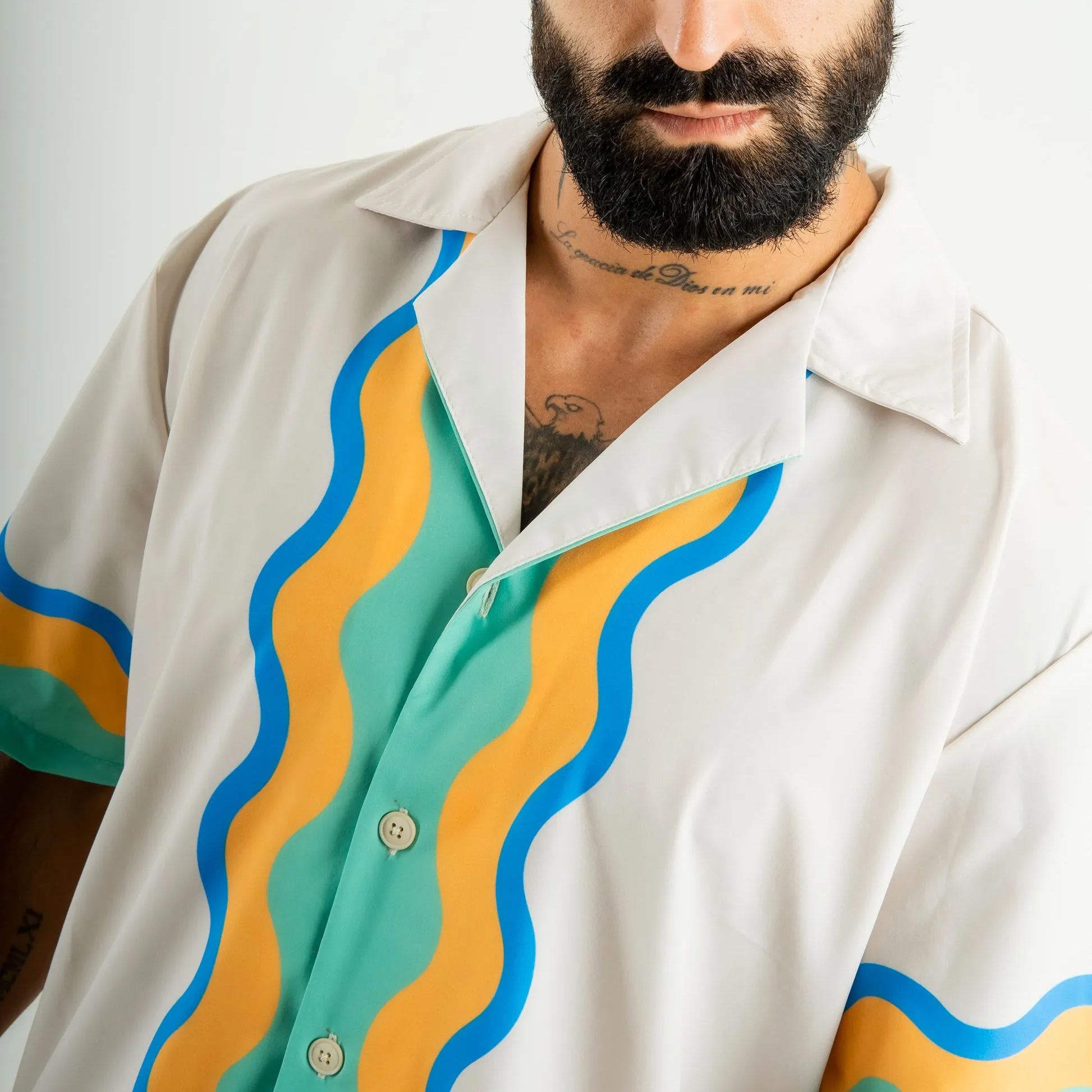 Men's Short-sleeved shirt set