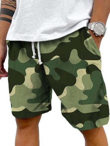 Men's Printed Swim Trunks Shorts Beach Shorts