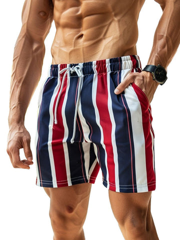 Men's Printed Swim Trunks Shorts Beach Shorts