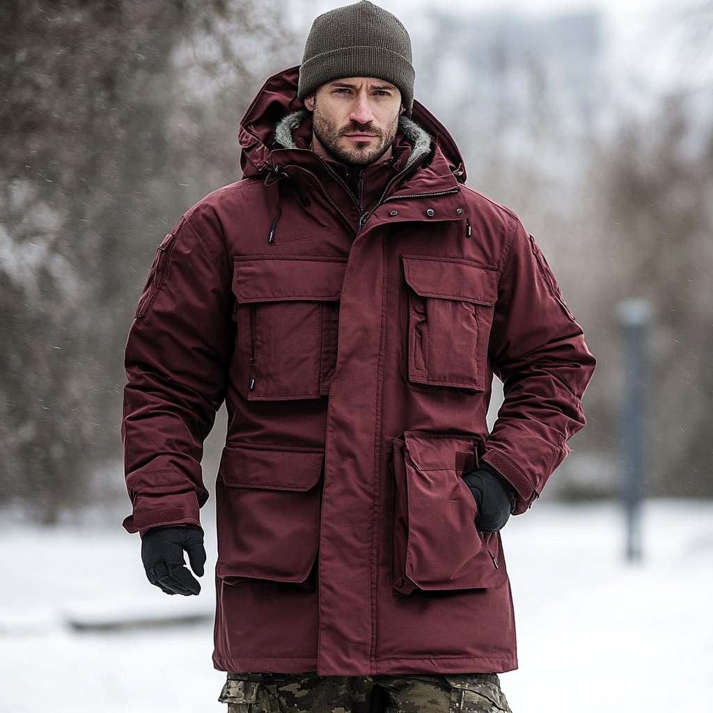 Windproof waterproof Parka jackets Parker coat