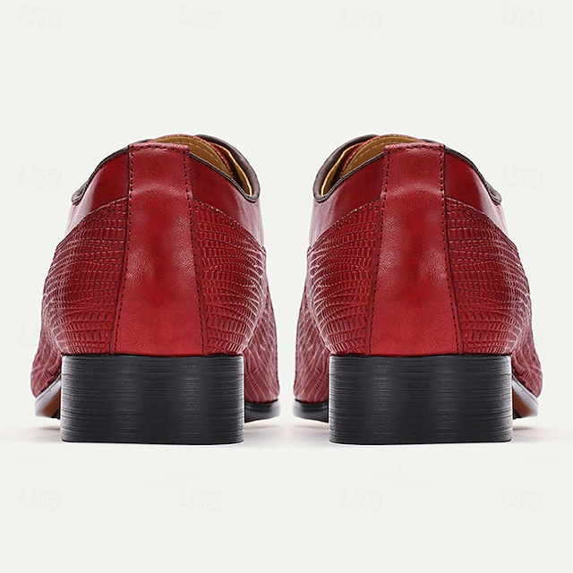 Classic embroidered men's shoes pointed toe lazy toe shoes