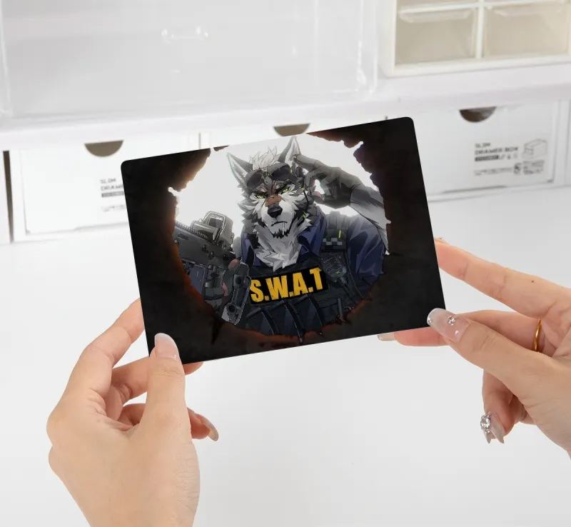 【AMO】S.W.A.T Wolf Lenticular Cards