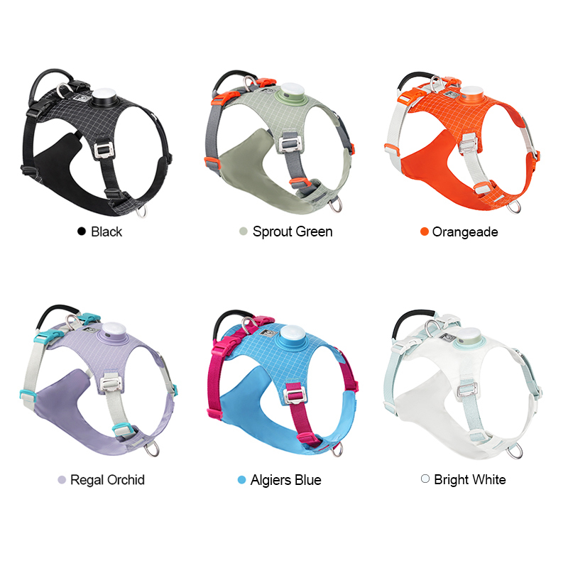 Truelove High-Tech Harness with LED Light and GPS Tracker Holder Innovative Harness