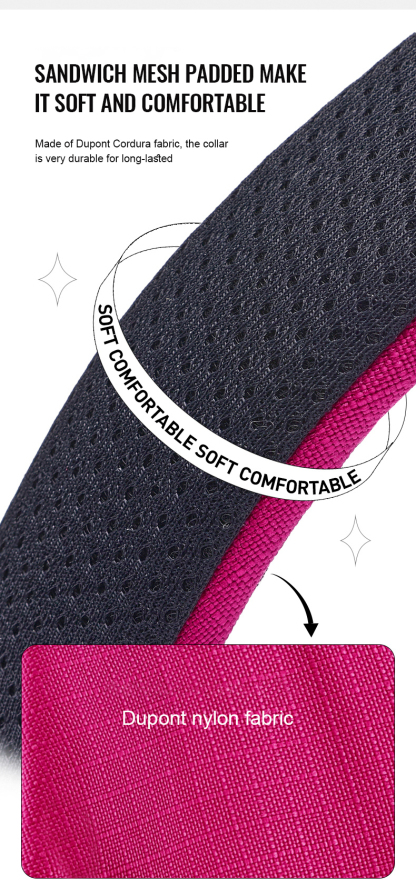 Truelove High Quality Multifunctional Personalized Dog Collar Soft Pet Collar Tactical (TLC5611)