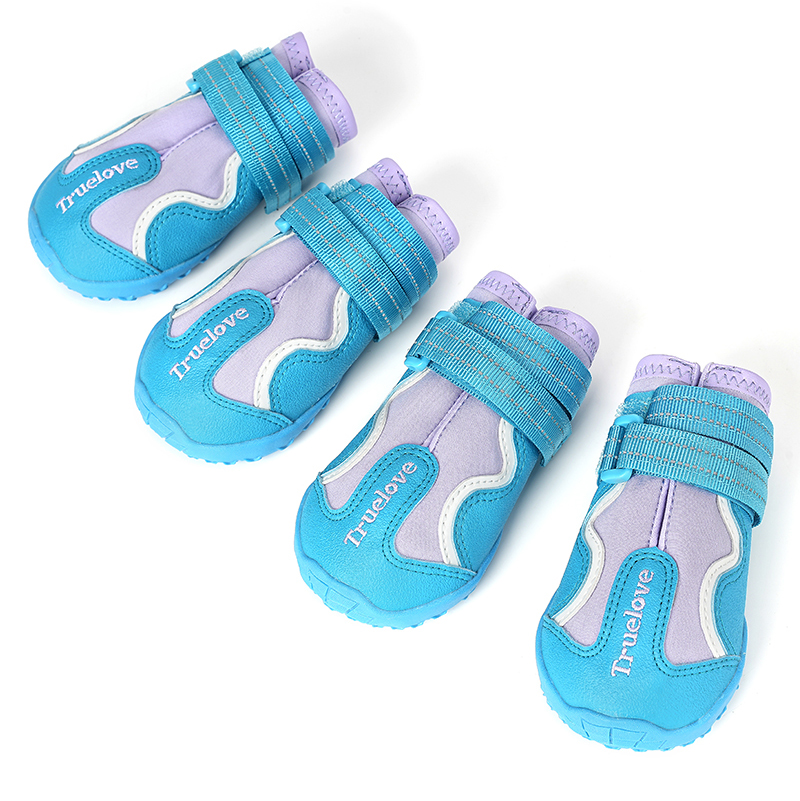 Truelove Outdoor Safety Shoes Reflective Straps and TPR Sole Waterproof Pet Shoes (TLS3963)