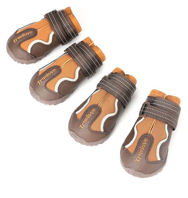 Truelove Outdoor Safety Shoes Reflective Straps and TPR Sole Waterproof Pet Shoes (TLS3963)