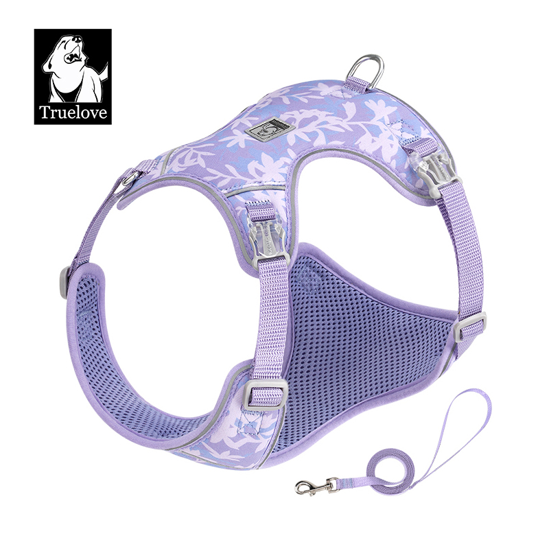 Truelove Ultra-Lightweight Nylon Mesh High Quality Breathable Reflective Pet Harness