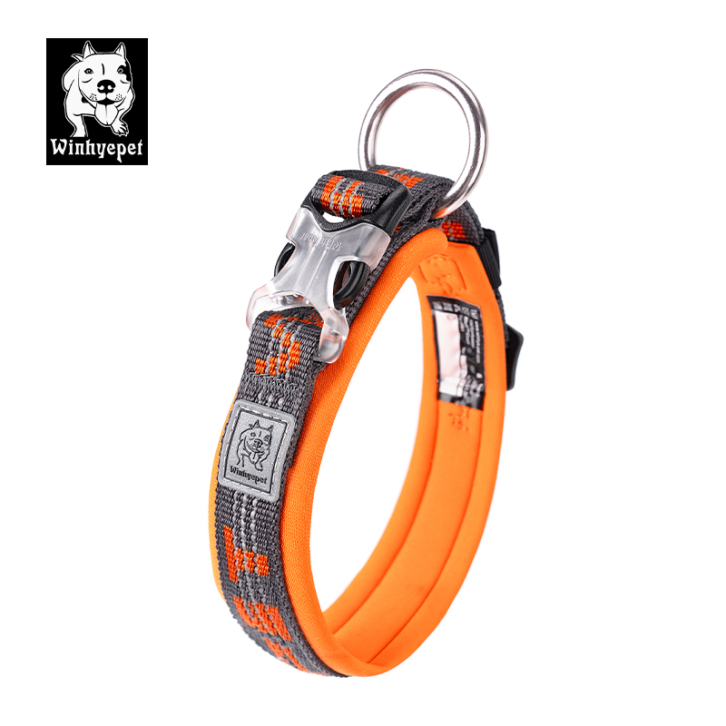 Winhyepet Neoprene Padded Dog Collar (YC1854)