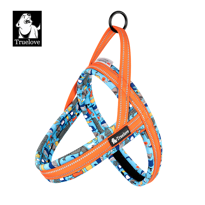 Truelove Adjustable Durable Harness with Reflective Webbing Soft Padde